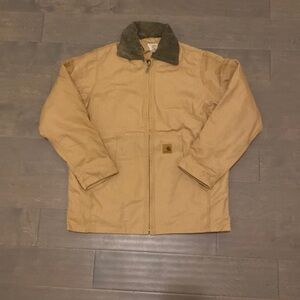Tan Flannel Lined Carhartt Jacket